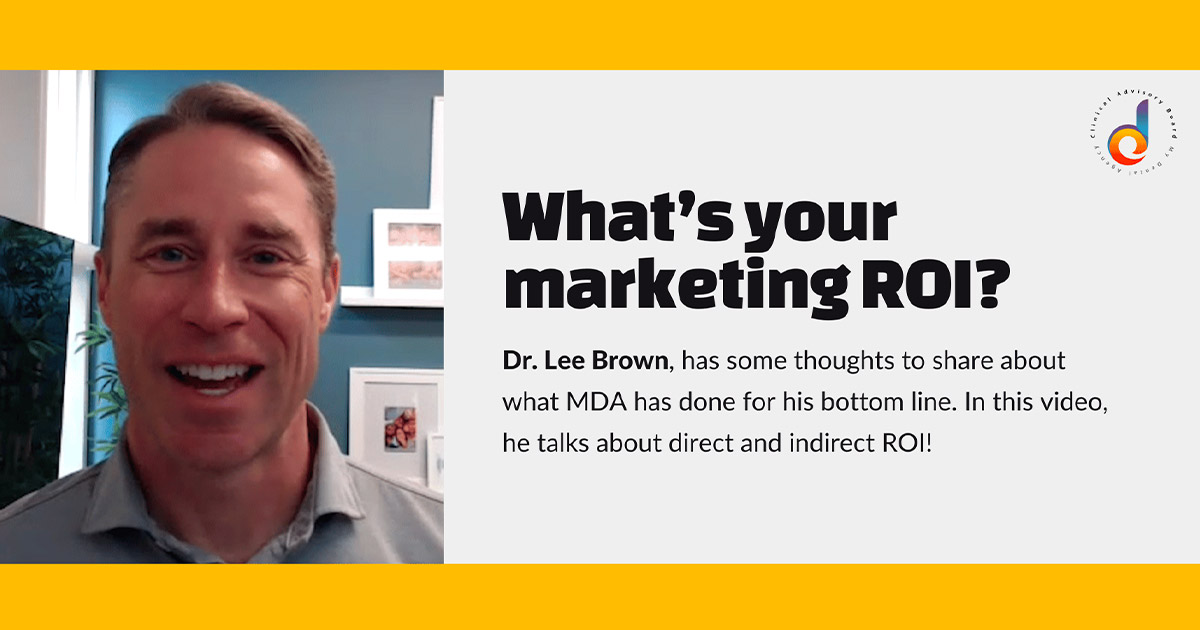 Don’t miss most amazing top trending Dr. Lee Brown Talks About ROI & Working with MDA 2024