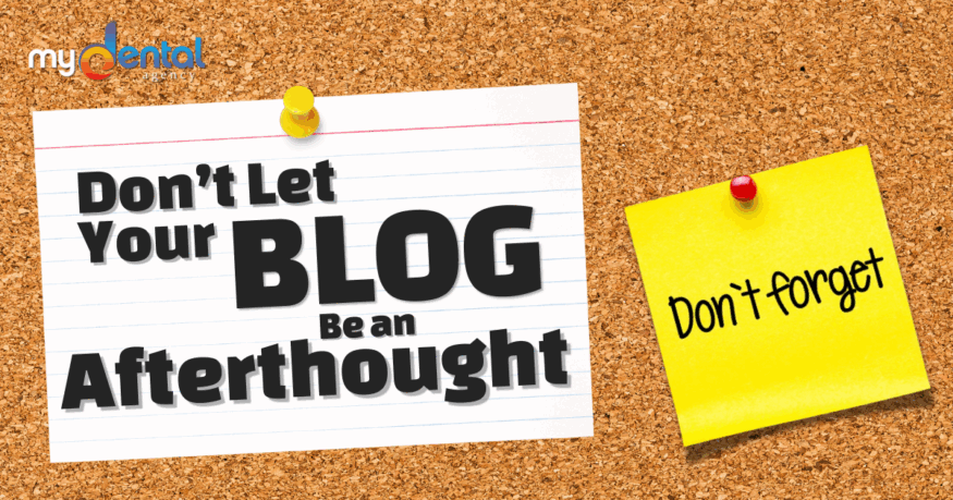 Don’t Let Your Blog Be an Afterthought